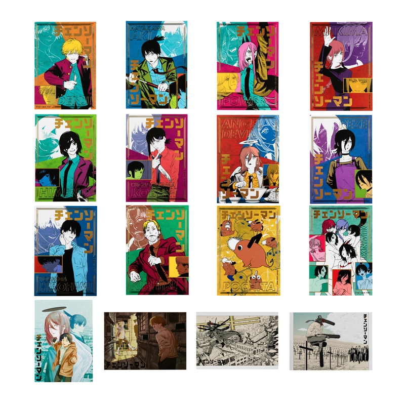 『チェンソーマン』箔押しイラストカードコレクション　（全１６種／ランダム１種入り）　ＢＢ４－ＪＳ