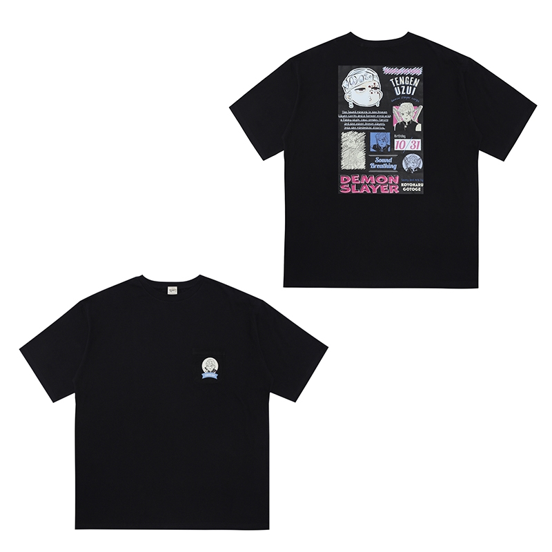 『鬼滅の刃』ポケット付きビッグシルエットＴシャツ　“ＨＥＲＯＥＳ”　宇髄天元　ＢＤ４