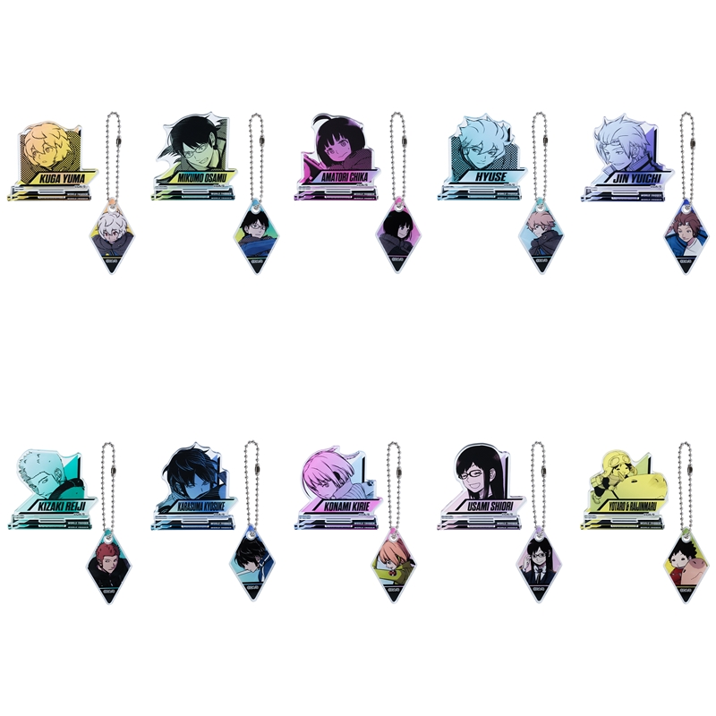 『ワールドトリガー』スタンド＆チャームコレクション 第1弾 （全10種／ランダム1種入り）