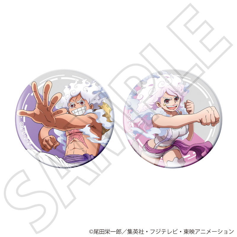 『ONE PIECE』缶バッジセット／ルフィ・ボニー エッグヘッド編