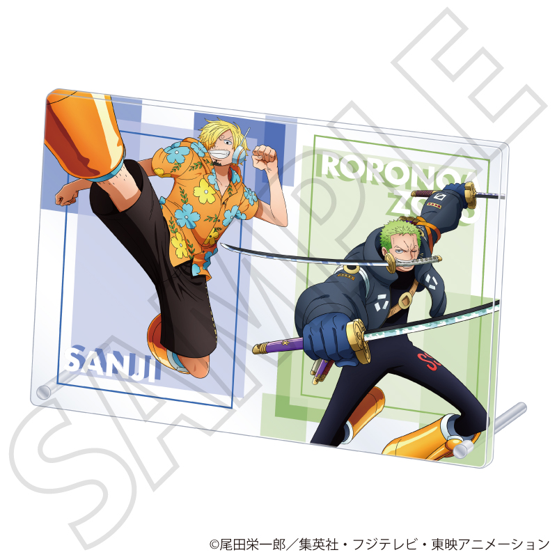 『ONE PIECE』アクリルアートパネル／ゾロ・サンジ エッグヘッド編