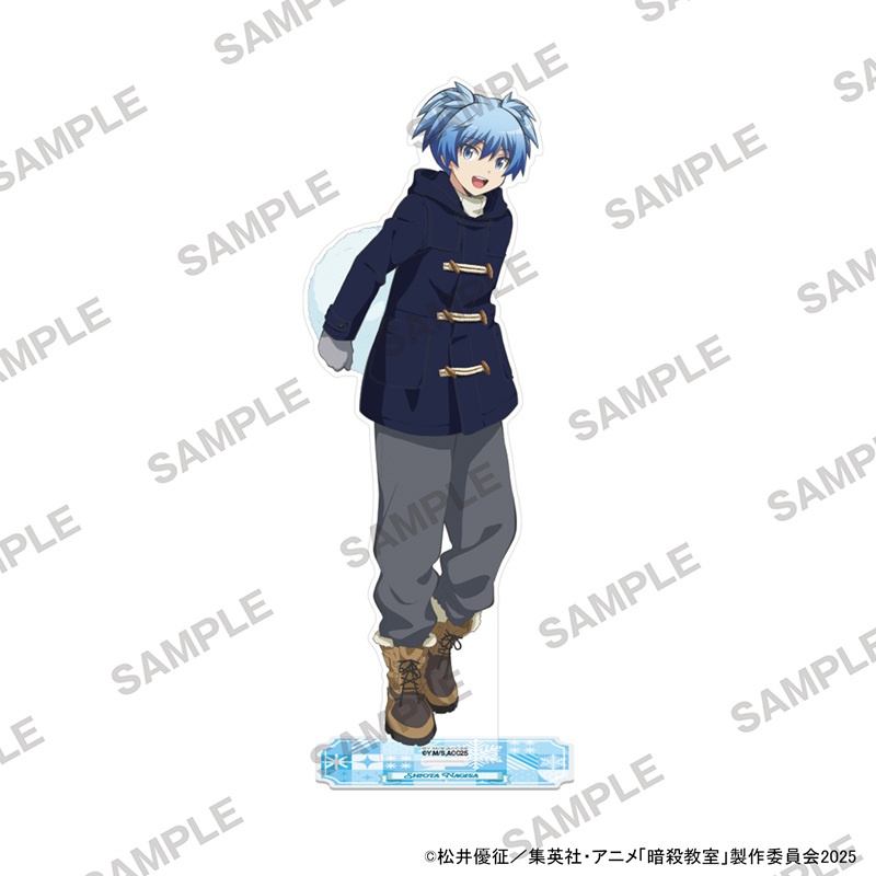 暗殺教室 BIGアクリルスタンド 雪遊びver. 潮田渚