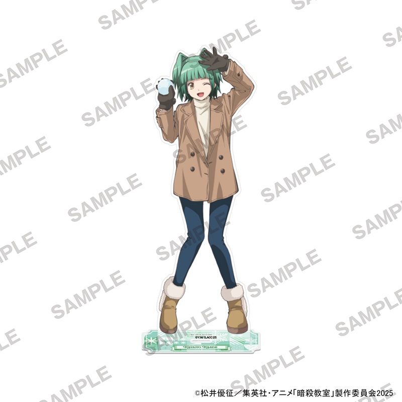 暗殺教室 BIGアクリルスタンド 雪遊びver. 茅野カエデ
