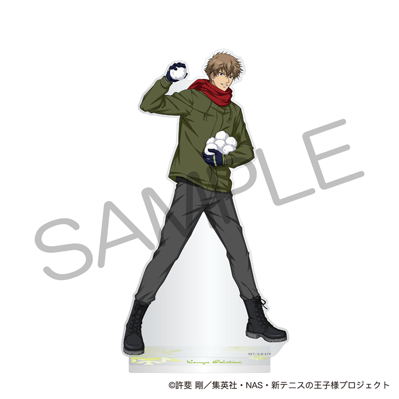 新テニスの王子様 BIGアクリルスタンド 雪遊びver. 忍足謙也