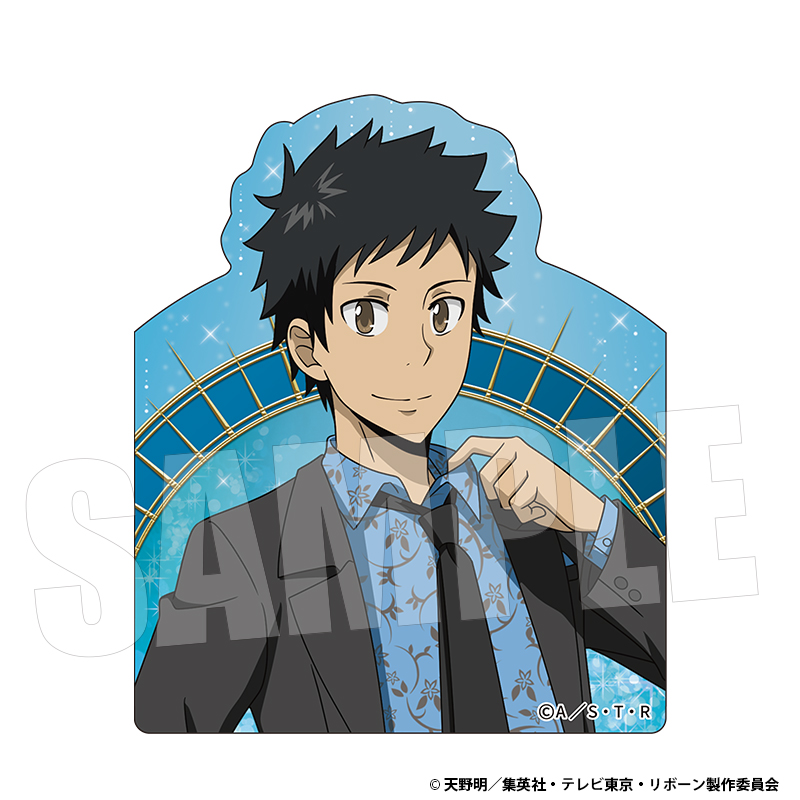 家庭教師ヒットマン REBORN! ダイカットアクリルブロック「山本」ボタニカルシャツVer.