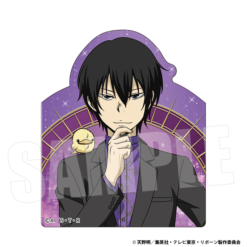 家庭教師ヒットマン REBORN! ダイカットアクリルブロック「雲雀」ボタニカルシャツVer.