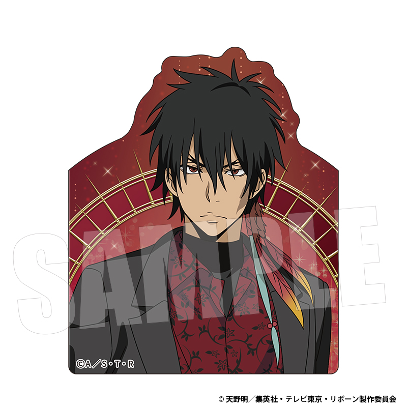 家庭教師ヒットマン REBORN! ダイカットアクリルブロック「XANXUS（10年後）」ボタニカルシャツVer.