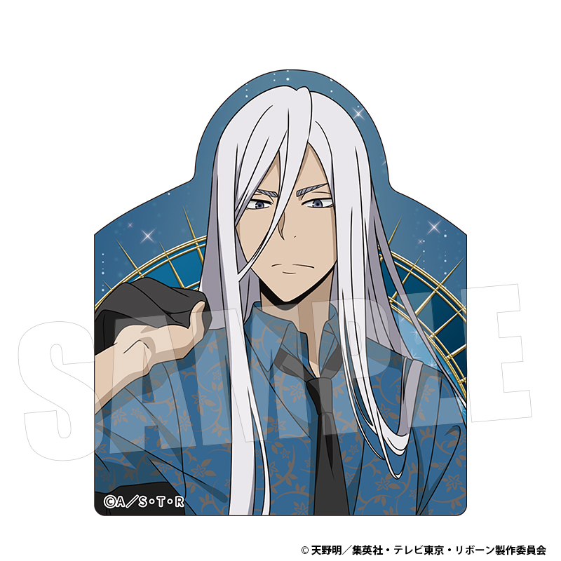 家庭教師ヒットマン REBORN! ダイカットアクリルブロック「スクアーロ（10年後）」ボタニカルシャツVer.