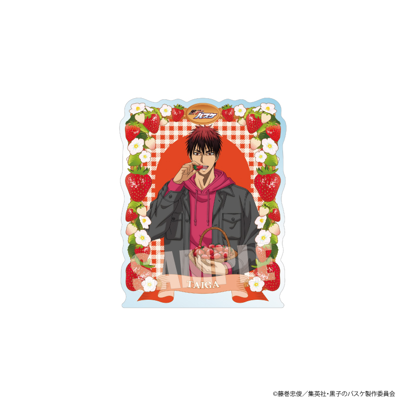 黒子のバスケ ダイカットアクリルブロック「火神大我」Strawberry Ver.