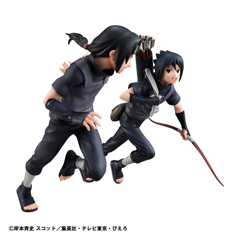 『ＮＡＲＵＴＯ－ナルト－　疾風伝』Ｇ．Ｅ．Ｍ．シリーズ　うちはイタチ＆サスケ【再販】