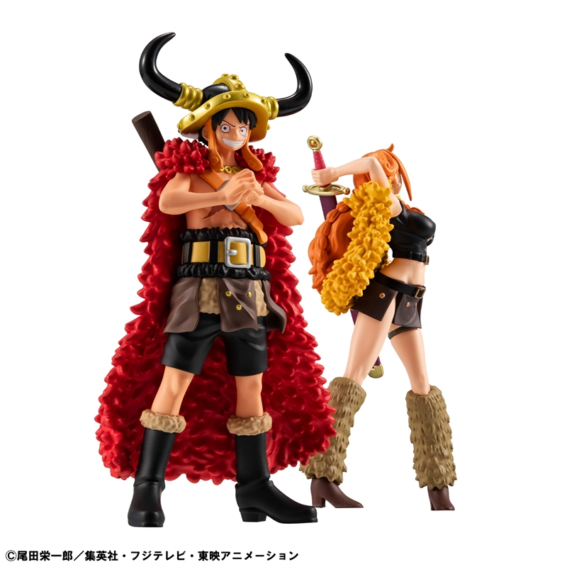 『ＯＮＥ　ＰＩＥＣＥ』ＷＡＬＬＳＴＡＲ　モンキー・Ｄ・ルフィ＆ナミセット（エルバフ編）【特典ステッカー付き】