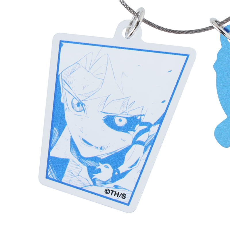 『カグラバチ』２連アクリルキーホルダー　漣伯理　ＢＥ４－ＡＮＴ