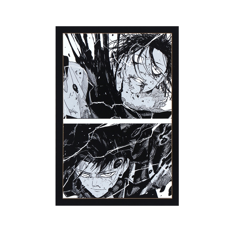 『カグラバチ』フレーム付きポストカード５枚セット　ＭＯＮＯＣＨＲＯＭＥ　ＢＥ４－ＡＮＴ