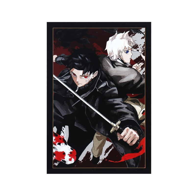 『カグラバチ』フレーム付きポストカード５枚セット　ＣＯＬＯＲ　ＢＥ４－ＡＮＴ