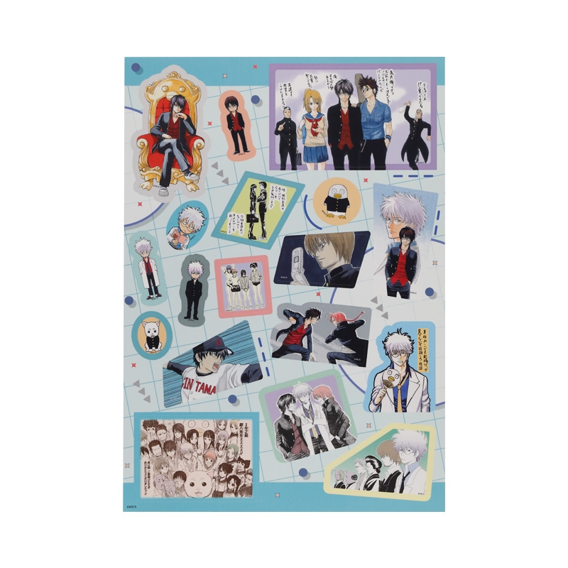『銀魂』３年Ｚ組銀八先生　ステッカーシート２種セット　＜銀魂展愛知＞ＢＥ４
