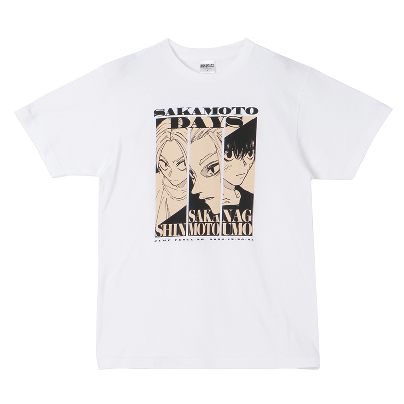 JF限定 『SAKAMOTO DAYS』缶バッジ付きTシャツ