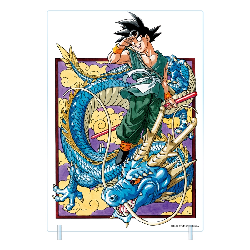 悟るん！キャンバスアート JCS限定 『DRAGON BALL』箔入りアクリルアート