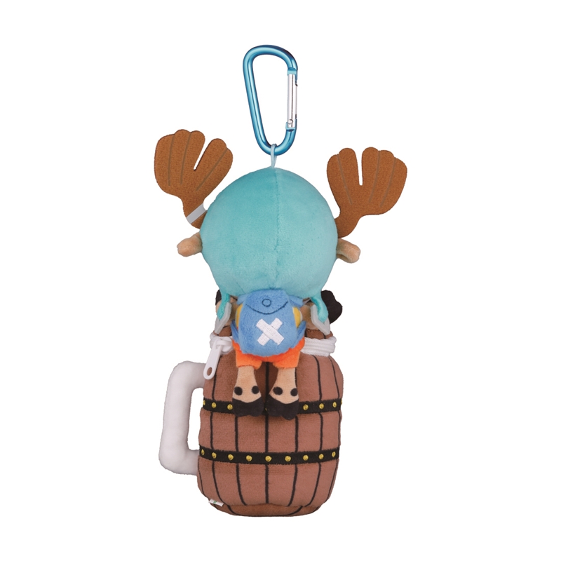 『ＯＮＥ　ＰＩＥＣＥ』木樽ジョッキ風小物入れポーチ　チョッパー　ＢＦ１－ＴＪＳ