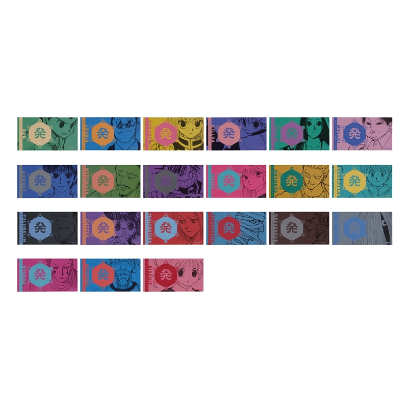 『ＨＵＮＴＥＲ×ＨＵＮＴＥＲ』キャラクターズコレクションカード　３枚入り　第１弾　（全７組／ランダム１組入り）　ＢＦ１