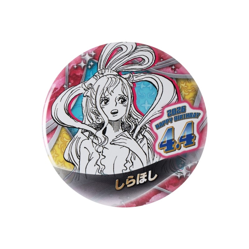 『ＯＮＥ　ＰＩＥＣＥ』バースデイ缶バッジ　しらほし　ＢＦ２