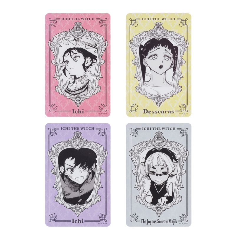 『魔男のイチ』アートクリアカードコレクション２枚入り　第１弾　（全８組／ランダム１組入り）　ＢＦ２