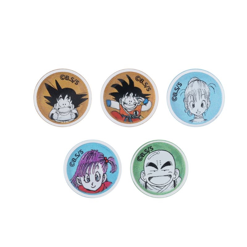 『ＤＲＡＧＯＮ　ＢＡＬＬ』まんまるアクリルシール（１５枚入り）　ＢＦ２
