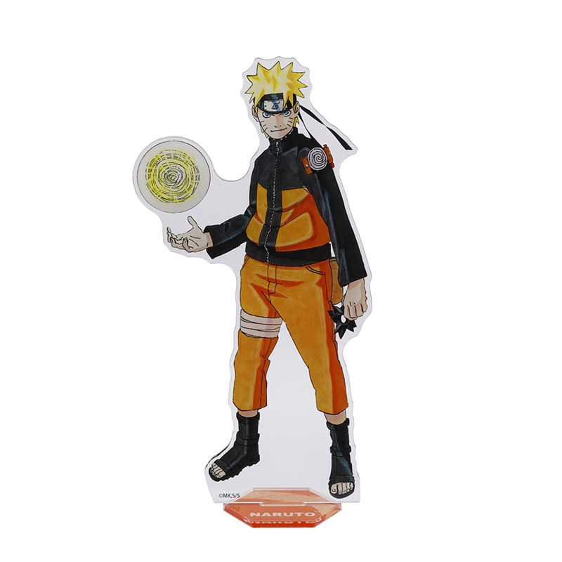 『ＮＡＲＵＴＯ－ナルト－』アクリルＭＥＧＡフィギュアＷ　ナルト＆サスケ　第二部　ＢＦ２－ＴＪＳ