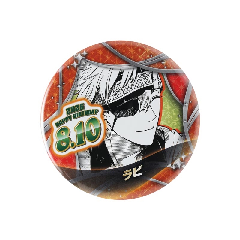 D．Gray－man』バースデイ缶バッジ ラビ BF3: アクセサリー