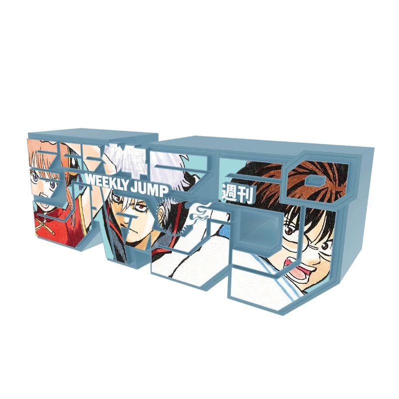 デジタル版「週刊少年ジャンプ」定期購読者限定応募者全員サービス「ジャンプロゴフィギュア」銀魂２種セット