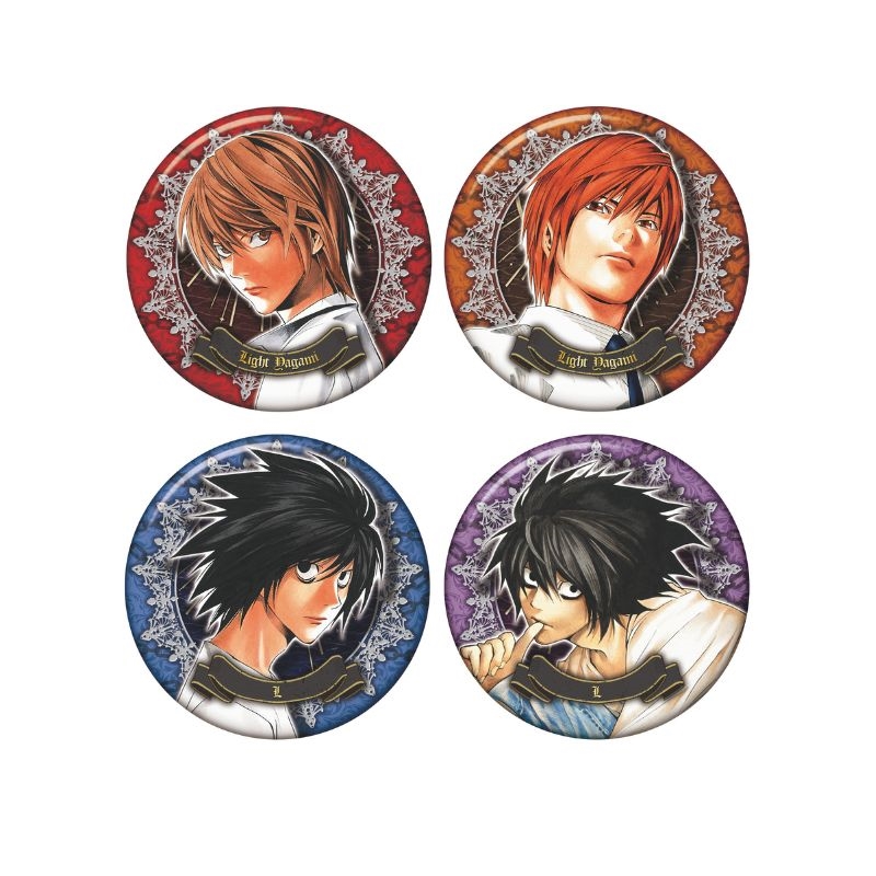 『ＤＥＡＴＨ　ＮＯＴＥ』コレクション缶バッジ　第１弾　（全１６種／ランダム１種入り）　ＢＦ２