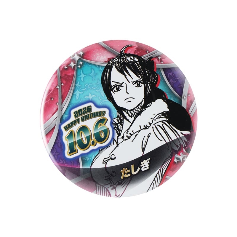 ONE PIECE』バースデイ缶バッジ たしぎ BF4: アクセサリー