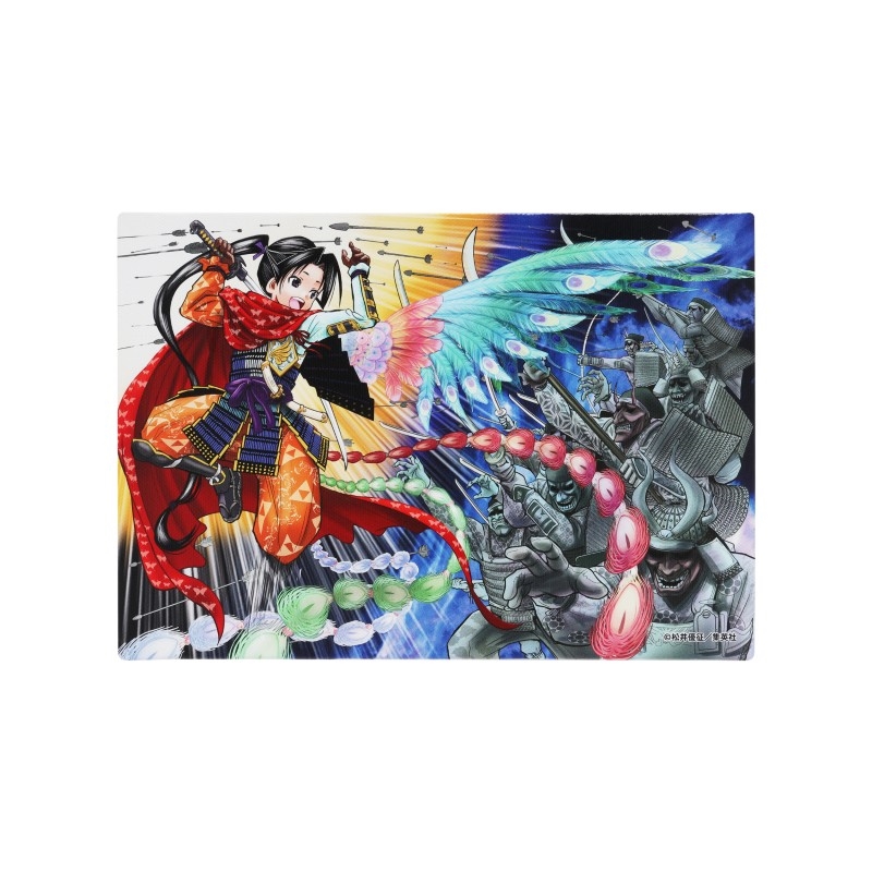 『逃げ上手の若君』フルカラーアートボード　（週刊少年ジャンプ２０２１年８号巻頭カラーイラスト）　［ＪＵＭＰ　ＡＲＴ　ＢＯＡＲＤ　ＧＡＬＬＥＲＹ］　ＢＦ３
