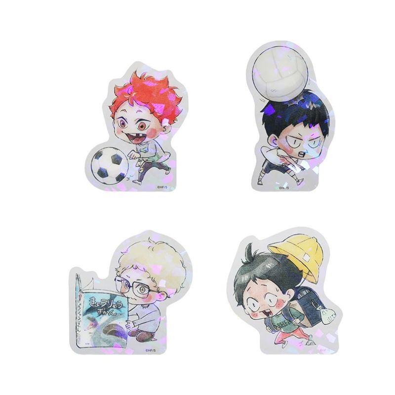 『ハイキュー！！』ホログラムスタンドブロックコレクション　［みにキュー！！みやぎぐみ］　（全１０種／ランダム１種入り）　＜ハイキュー！！展　挑戦者たち＞　ＢＦ４