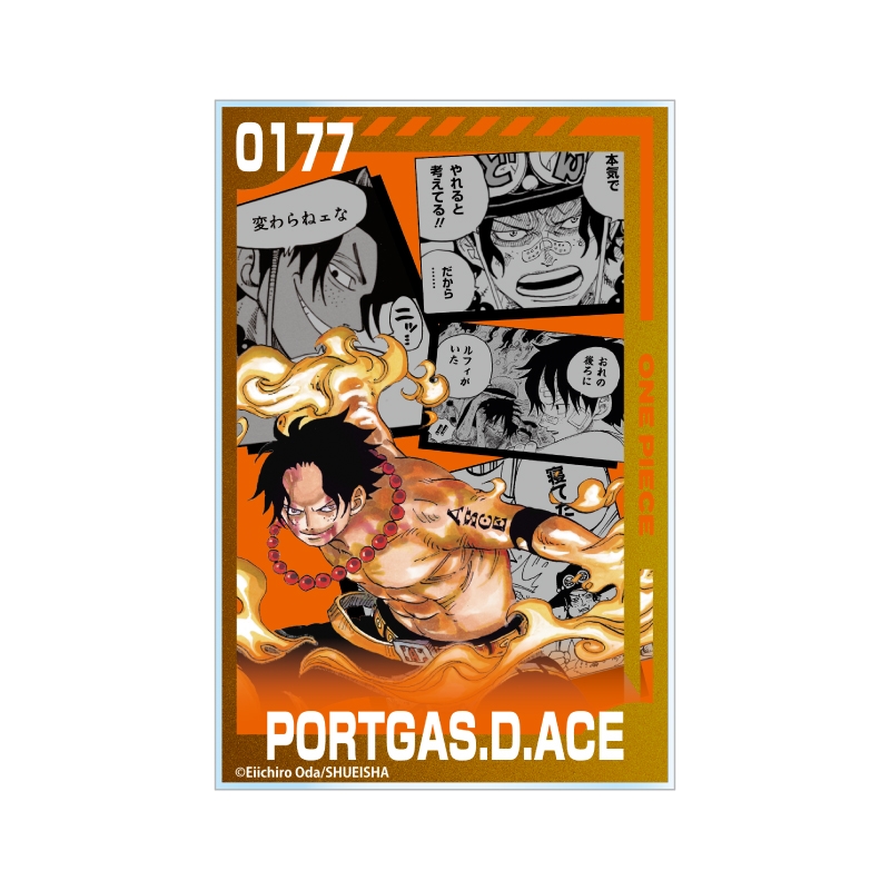 ONE PIECE』箔onアクリルブロック “HEROES” ポート
