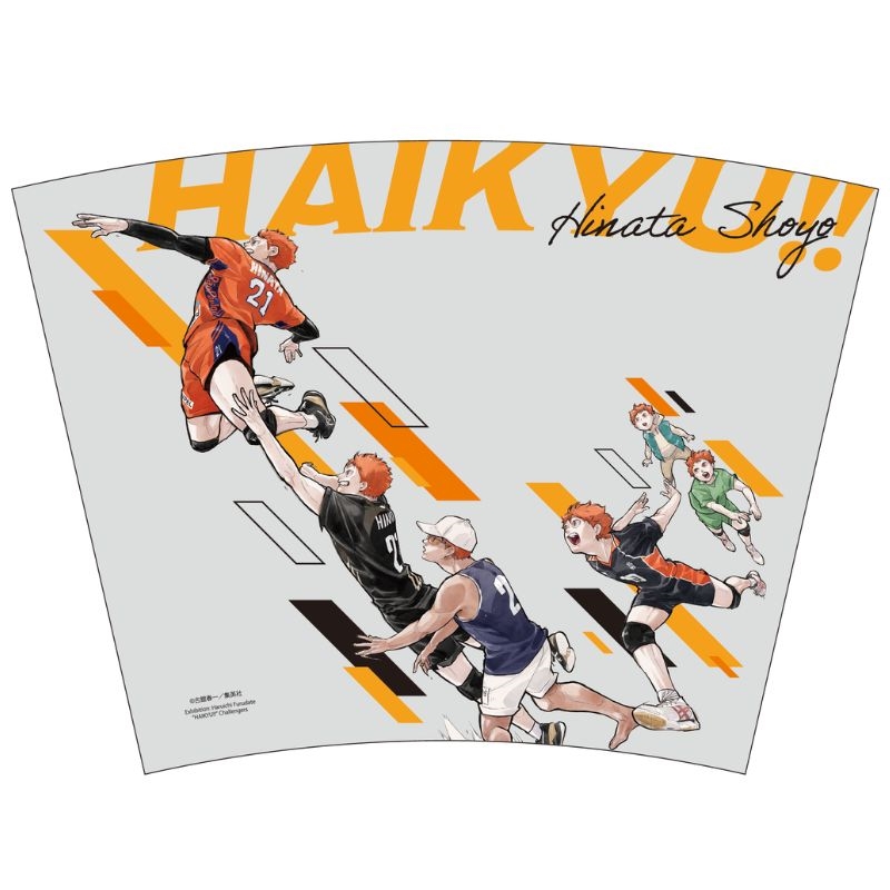 ジャンプＧＩＧＡ　２０２６　ＡＵＴＵＭＮ　購入者限定通販『ハイキュー！！』クリアタンブラー　～「古舘春一　ハイキュー！！展　挑戦者たち」日向ｖｅｒ．ＢＦ４