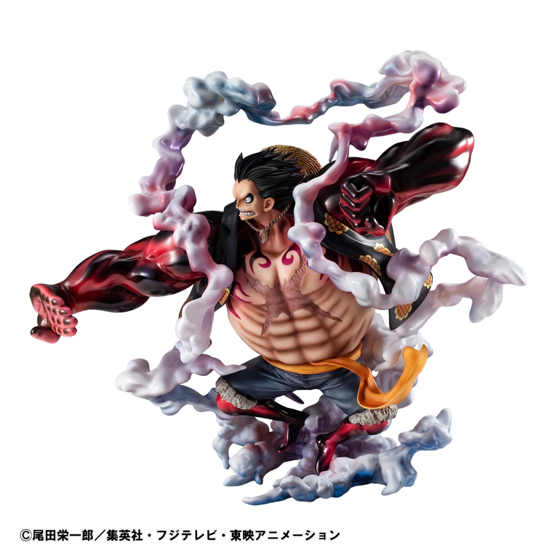 『ＯＮＥ　ＰＩＥＣＥ』Ｐｏｒｔｒａｉｔ．Ｏｆ．Ｐｉｒａｔｅｓ　”ＳＡ－ＭＡＸＩＭＵＭ”　モンキー・Ｄ・ルフィ　ギア”４”「弾む男」　１０ｔｈ　ＬＩＭＩＴＥＤ　Ｖｅｒ．