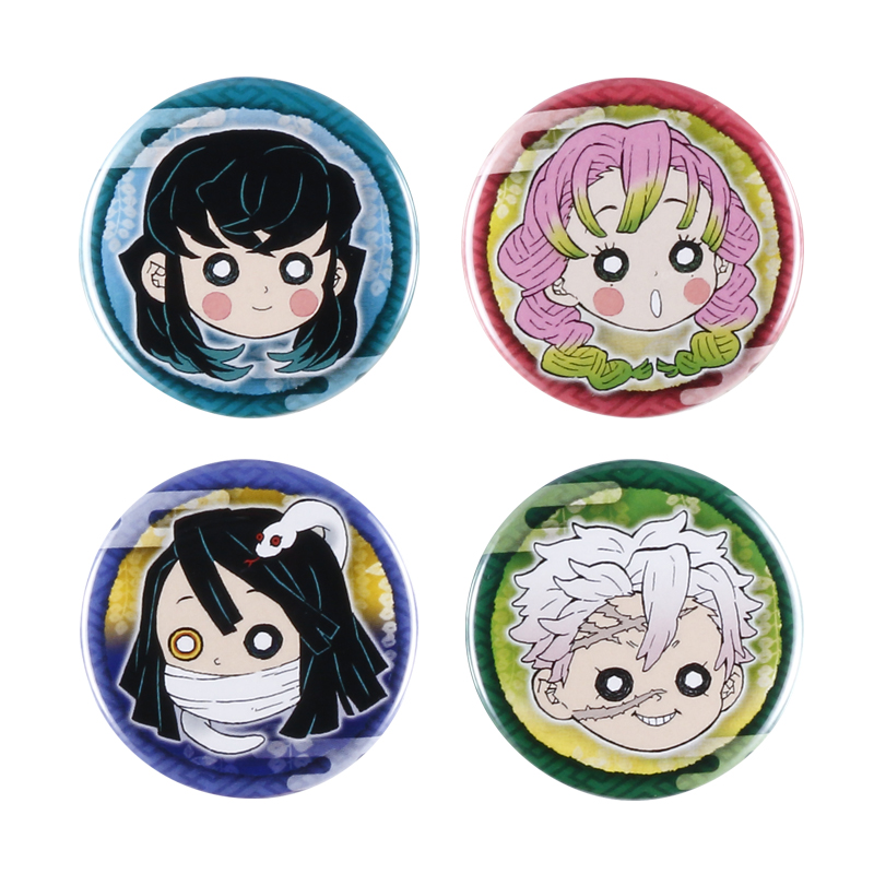 鬼滅の刃 プチ缶バッジセット 弐 １１個入り 鬼滅の刃原画展 ｂａ４ アクセサリー類 集英社ジャンプキャラクターズストア