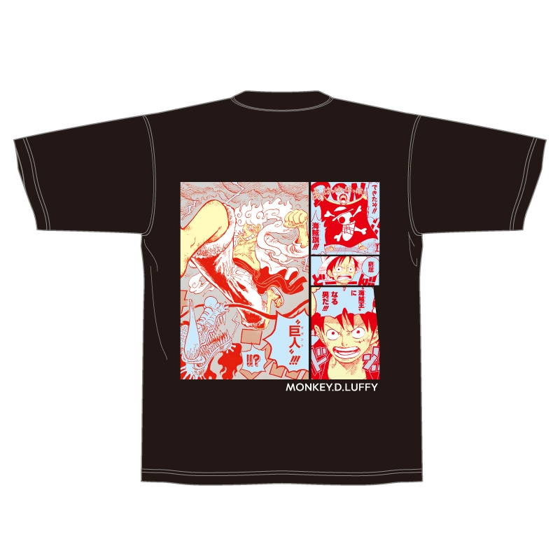 『ＯＮＥ　ＰＩＥＣＥ』ポケット付きビッグシルエットＴシャツ　“ＨＥＲＯＥＳ”　モンキー・Ｄ・ルフィ　ＢＤ２