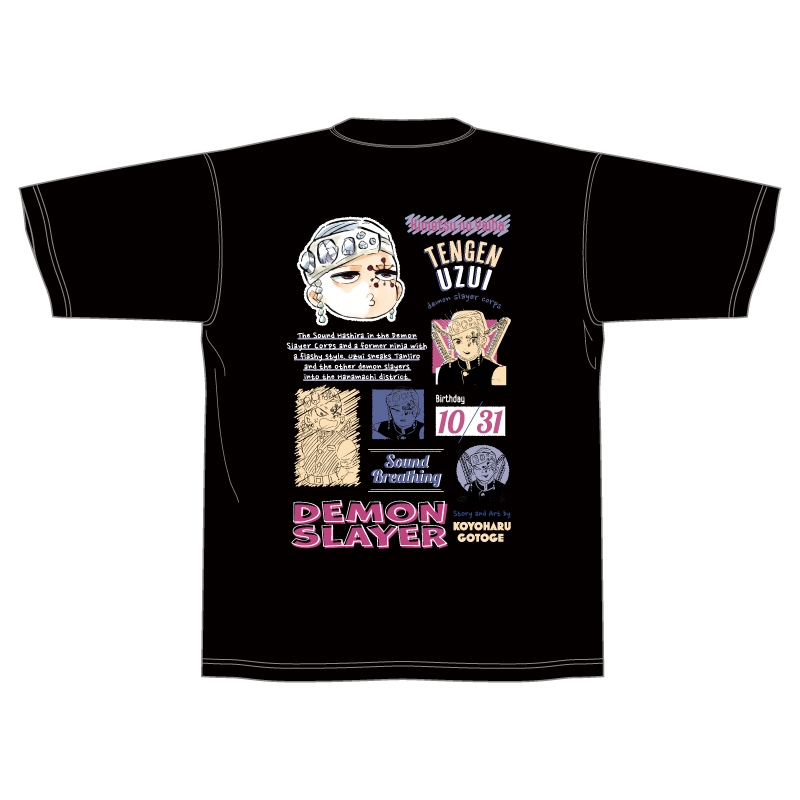 『鬼滅の刃』ポケット付きビッグシルエットＴシャツ　“ＨＥＲＯＥＳ”　宇髄天元　ＢＤ４