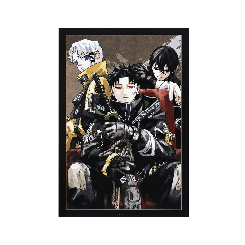 『カグラバチ』フレーム付きポストカード５枚セット　ＣＯＬＯＲ　ＢＥ４－ＡＮＴ