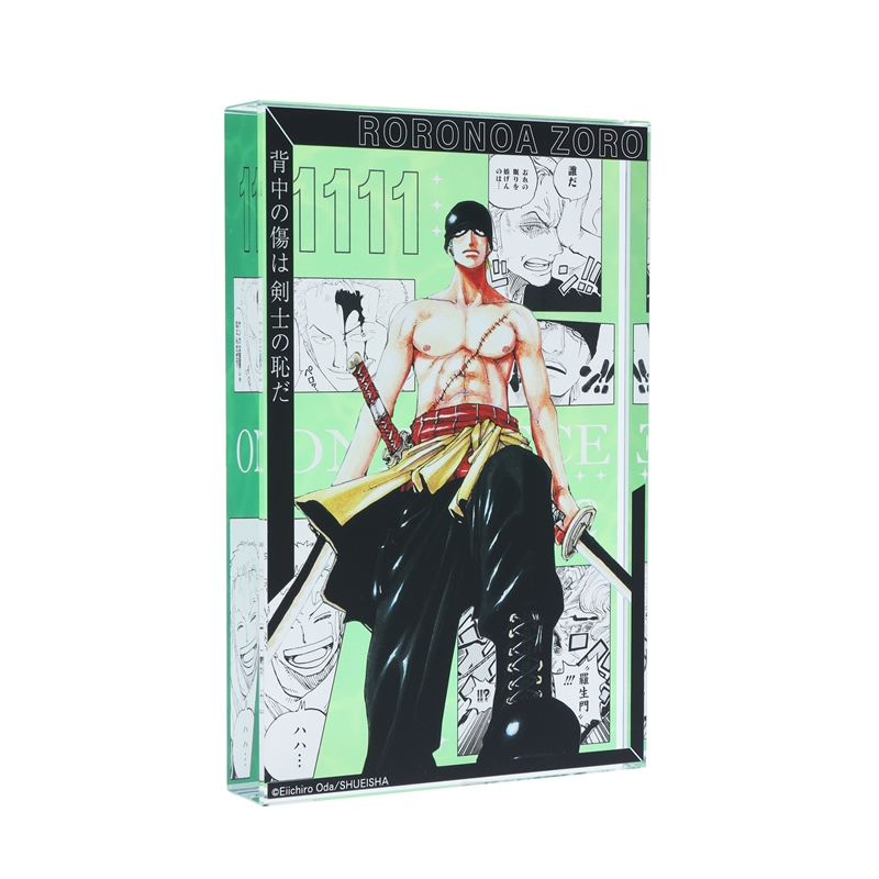 ONE PIECE』アクリルブロック “HEROES” ロロノア・ゾロ
