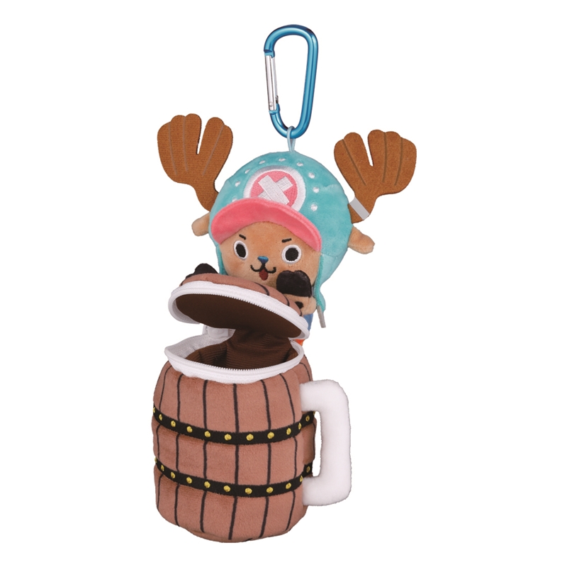 『ＯＮＥ　ＰＩＥＣＥ』木樽ジョッキ風小物入れポーチ　チョッパー　ＢＦ１－ＴＪＳ