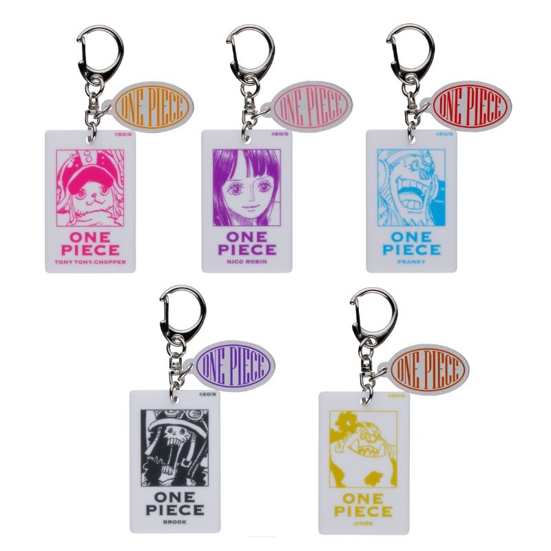 『ＯＮＥ　ＰＩＥＣＥ』ホワイトアクリルキーホルダーコレクション　第１弾　（全１０種／ランダム１種入り）　ＢＦ１