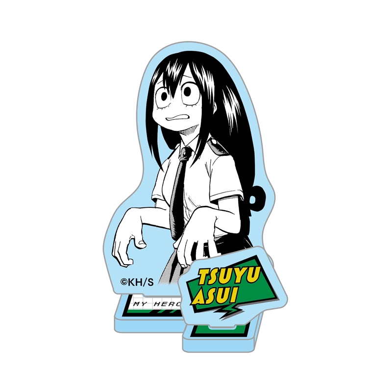 ＪＣＳ限定　『僕のヒーローアカデミア』アクリルフィギュアコレクション“ＨＥＲＯＥＳ”　蛙吹梅雨　全種セット　（全１０種入り）　ＢＦ１