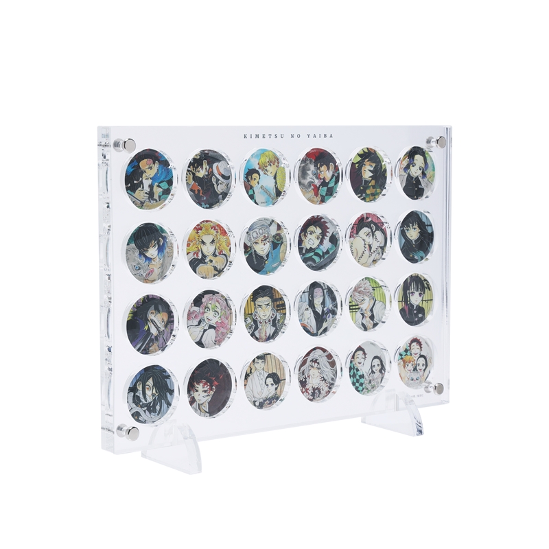 ＪＣＳ限定　『鬼滅の刃』ガラスマグネット全２４種＋特製ディスプレイアクリル額装セット　ＢＦ２