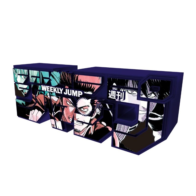 デジタル版「週刊少年ジャンプ」定期購読者限定応募者全員サービス「ジャンプロゴフィギュア」銀魂２種セット