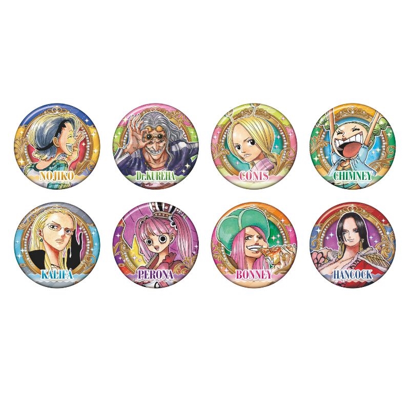 『ＯＮＥ　ＰＩＥＣＥ』コレクション缶バッジ　“ＨＥＲＯＩＮＥＳ”　第１弾　（全１６種／ランダム１種入り）　ＢＦ３