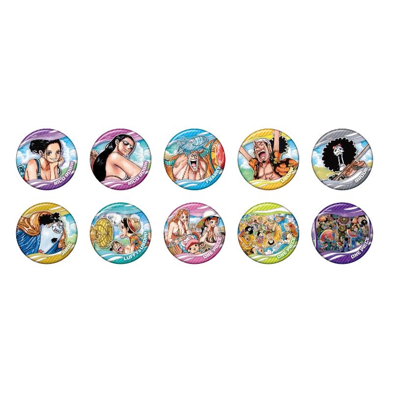 『ＯＮＥ　ＰＩＥＣＥ』コレクション缶バッジ　“ＳＵＭＭＥＲ”　第１弾　（全２０種／ランダム１種入り）　ＢＦ３
