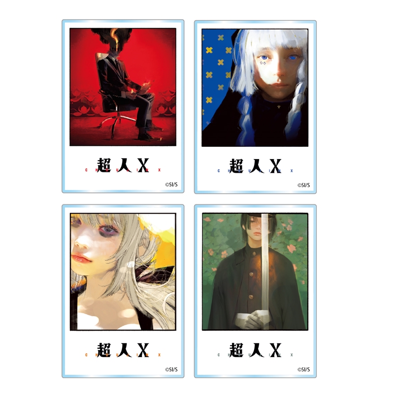 『超人Ｘ』箔入りアクリルカードコレクション　第１弾　（全１６種／ランダム１種入り）　ＢＦ３