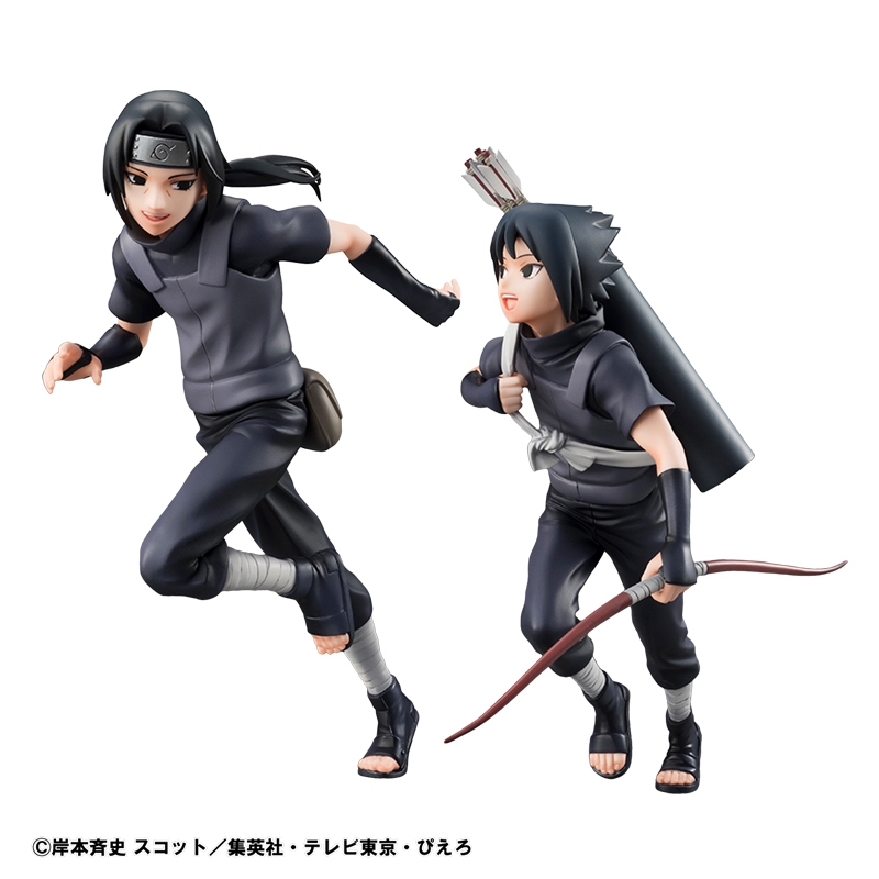 『ＮＡＲＵＴＯ－ナルト－　疾風伝』Ｇ．Ｅ．Ｍ．シリーズ　うちはイタチ＆サスケ【再販】